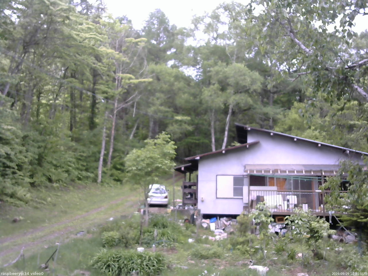 長野県菅平高原 ゆたか山荘 西側(坂上) 2026/05/29 10:30