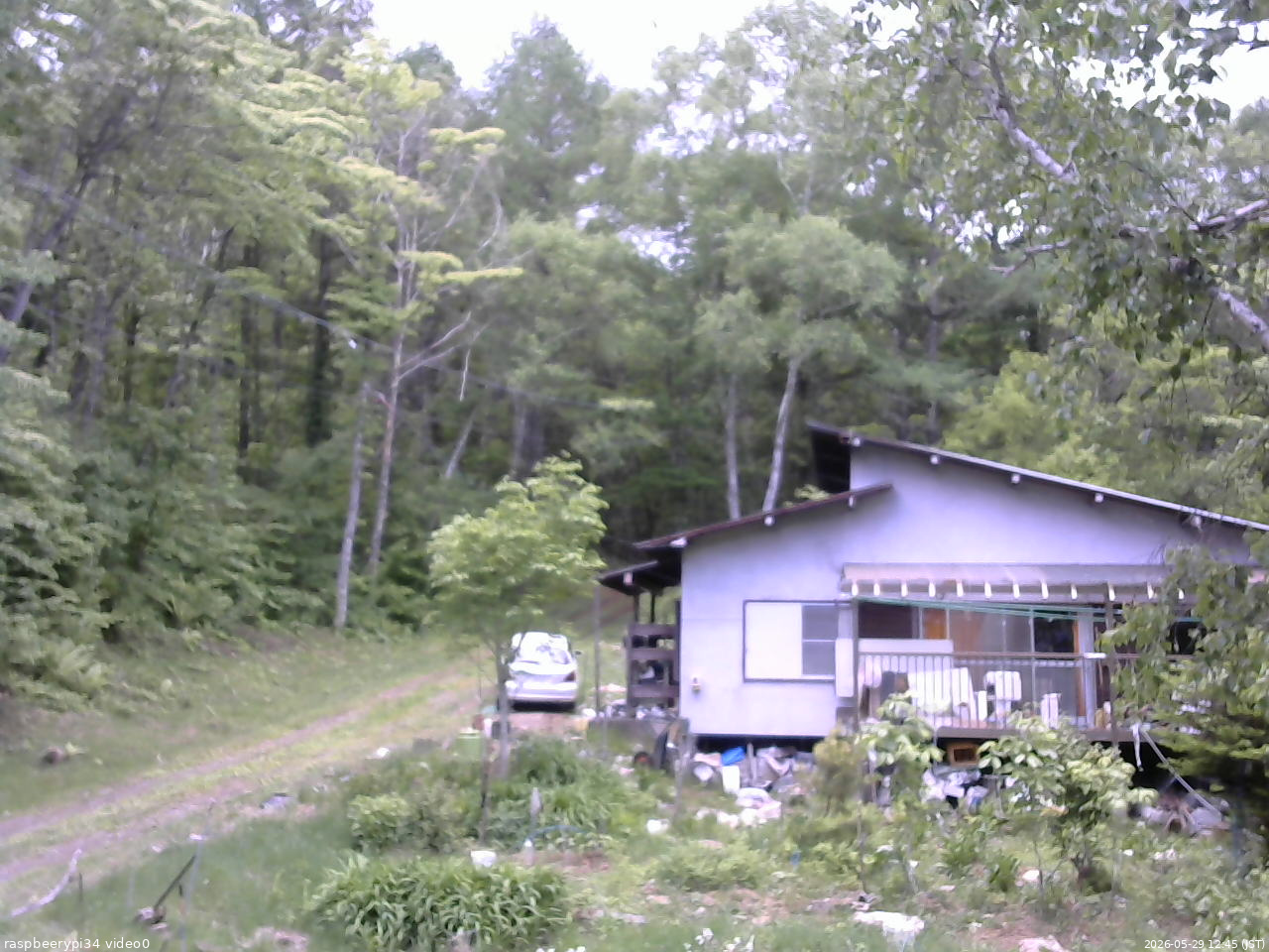 長野県菅平高原 ゆたか山荘 西側(坂上) 2026/05/29 12:45