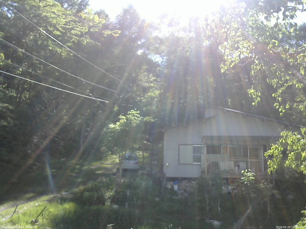 長野県菅平高原 ゆたか山荘 西側(坂上) 2026/05/29 15:45