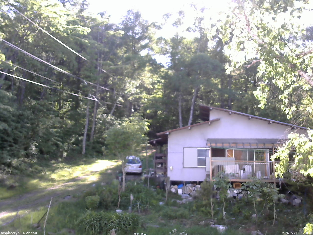 長野県菅平高原 ゆたか山荘 西側(坂上) 2026/05/29 16:15