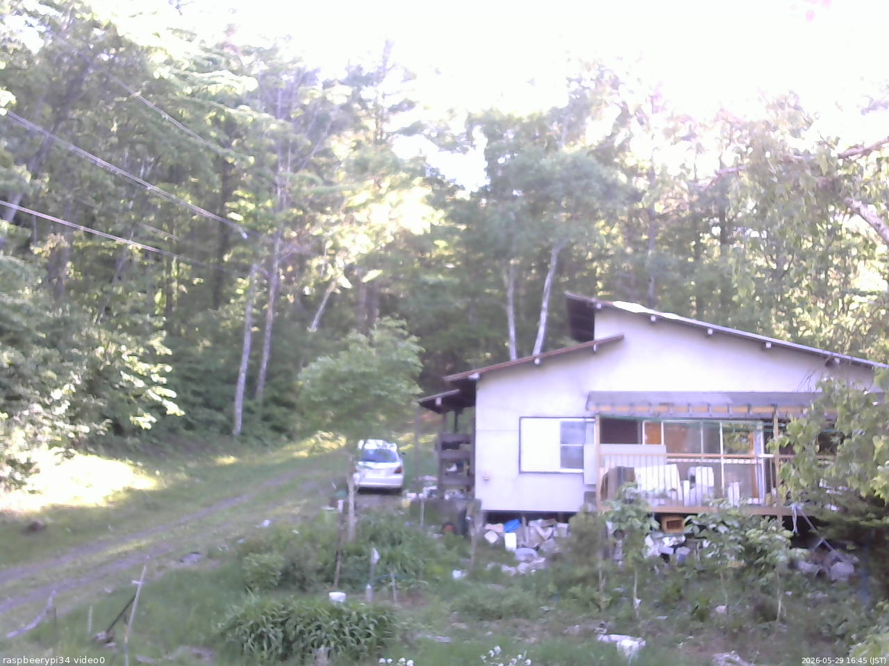 長野県菅平高原 ゆたか山荘 西側(坂上) 2026/05/29 16:45