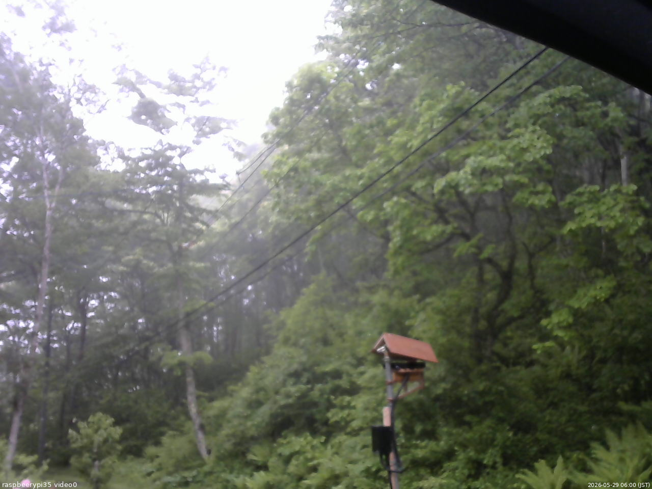 長野県菅平高原 ゆたか山荘 温度計 2026/05/29 06:00