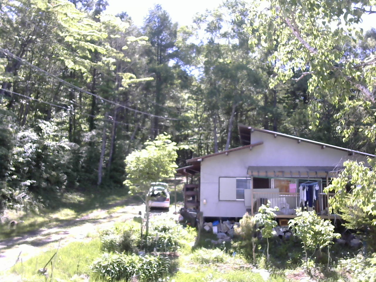 長野県菅平高原 ゆたか山荘 西側(坂上) 2026/05/30 14:30