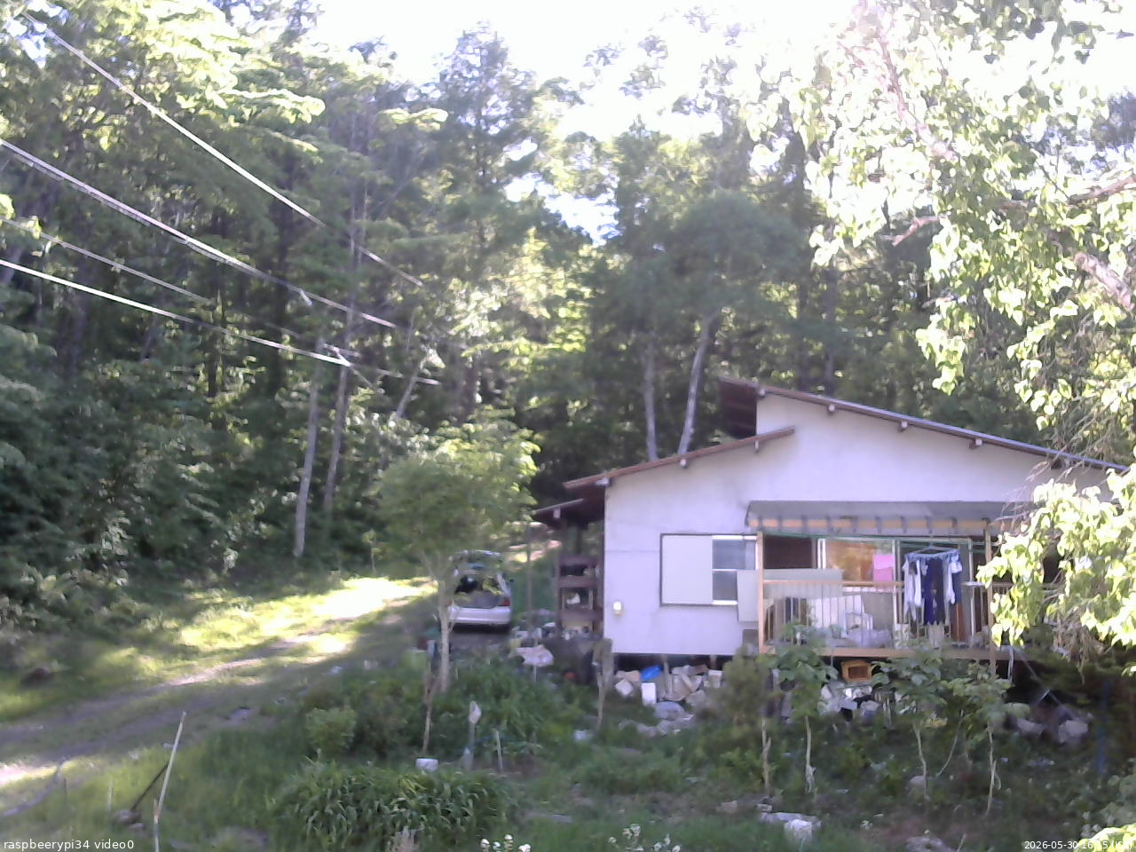 長野県菅平高原 ゆたか山荘 西側(坂上) 2026/05/30 16:15