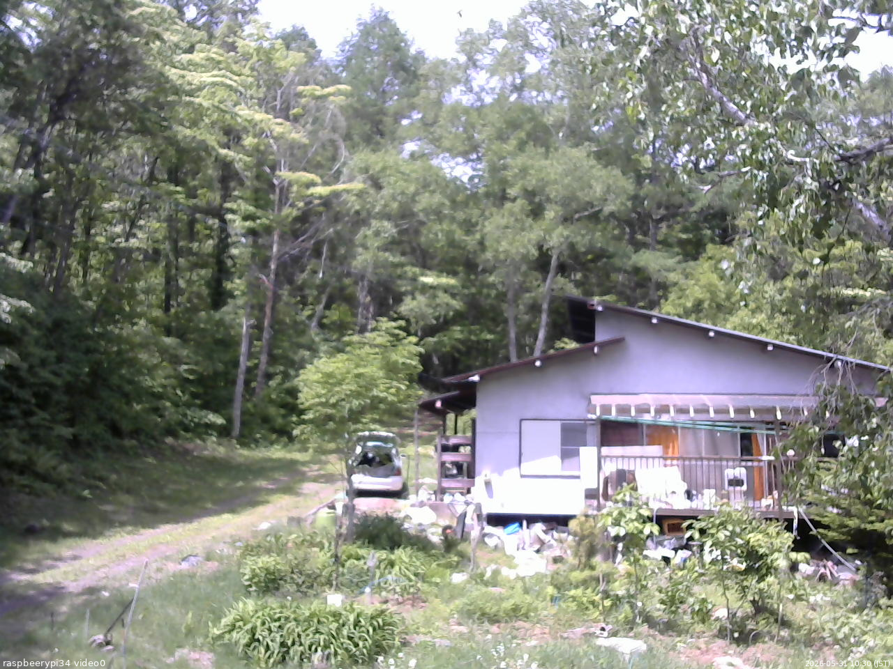 長野県菅平高原 ゆたか山荘 西側(坂上) 2026/05/31 10:30