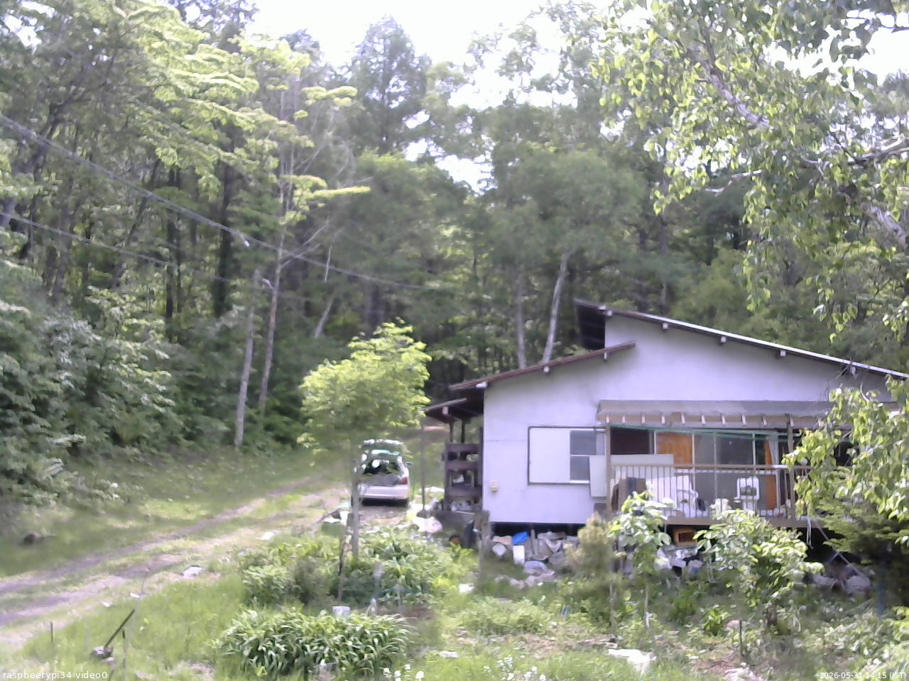 長野県菅平高原 ゆたか山荘 西側(坂上) 2026/05/31 14:15