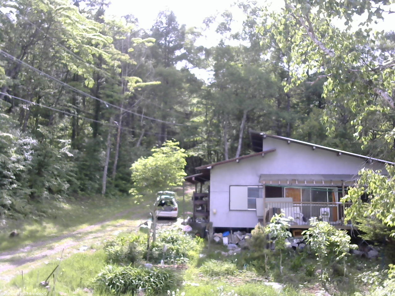 長野県菅平高原 ゆたか山荘 西側(坂上) 2026/05/31 14:45