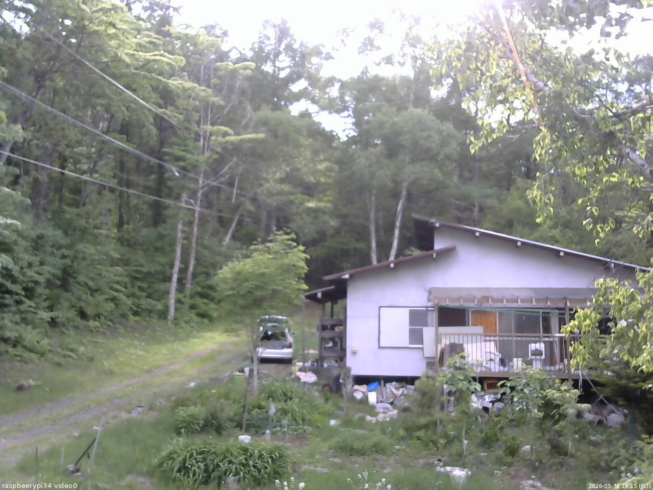 長野県菅平高原 ゆたか山荘 西側(坂上) 2026/05/31 16:15