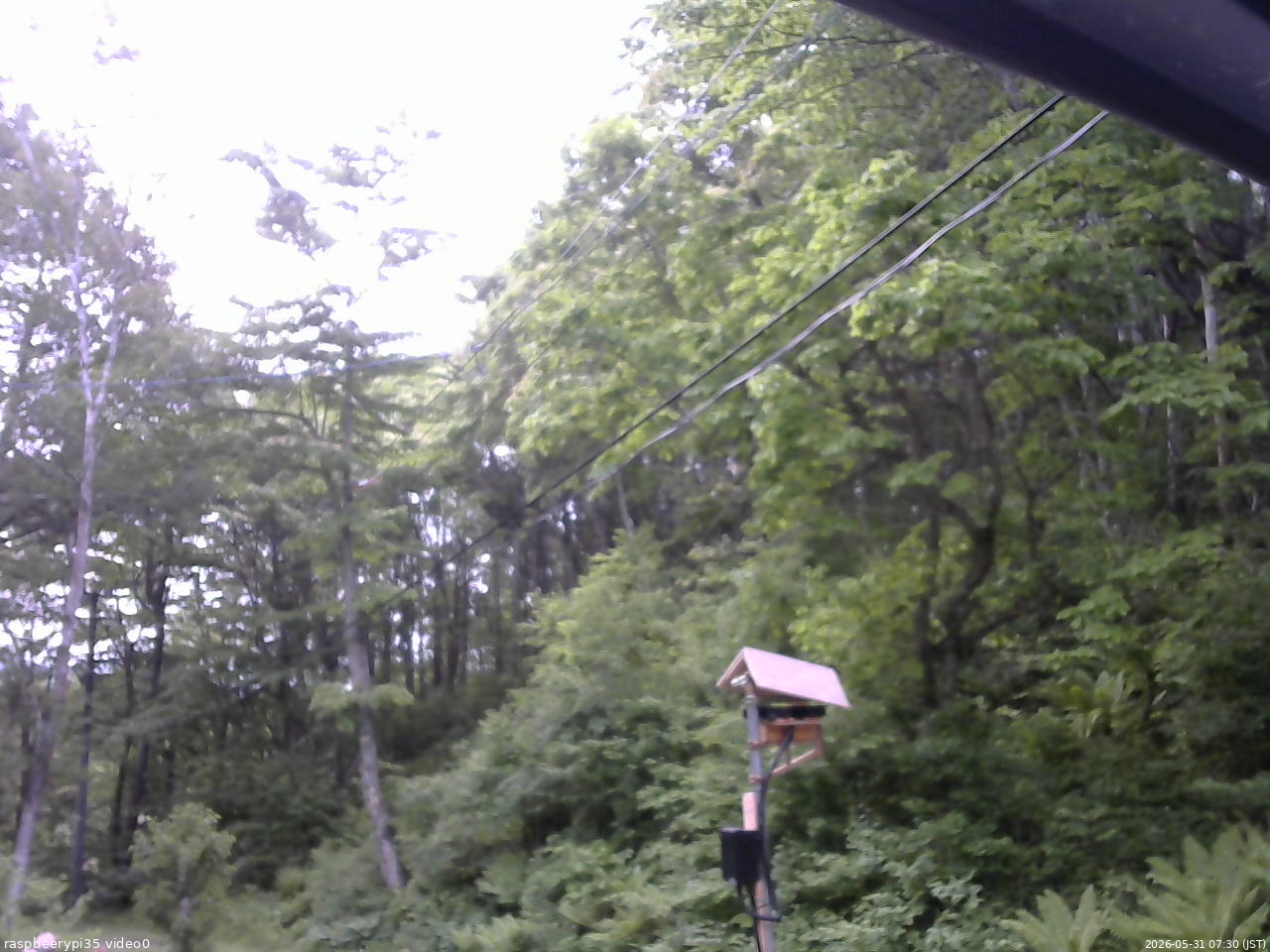 長野県菅平高原 ゆたか山荘 温度計 2026/05/31 07:30