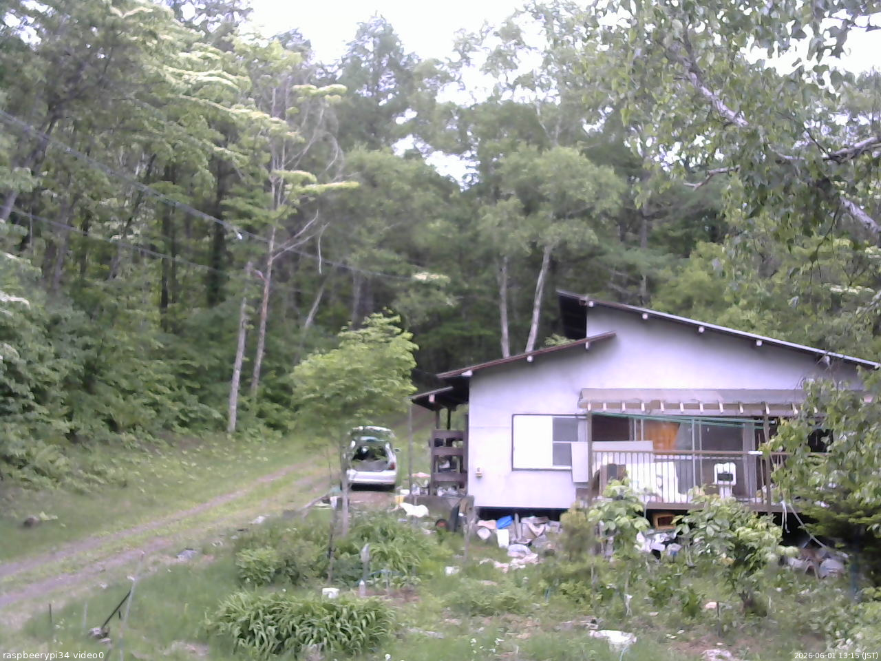 長野県菅平高原 ゆたか山荘 西側(坂上) 2026/06/01 13:15