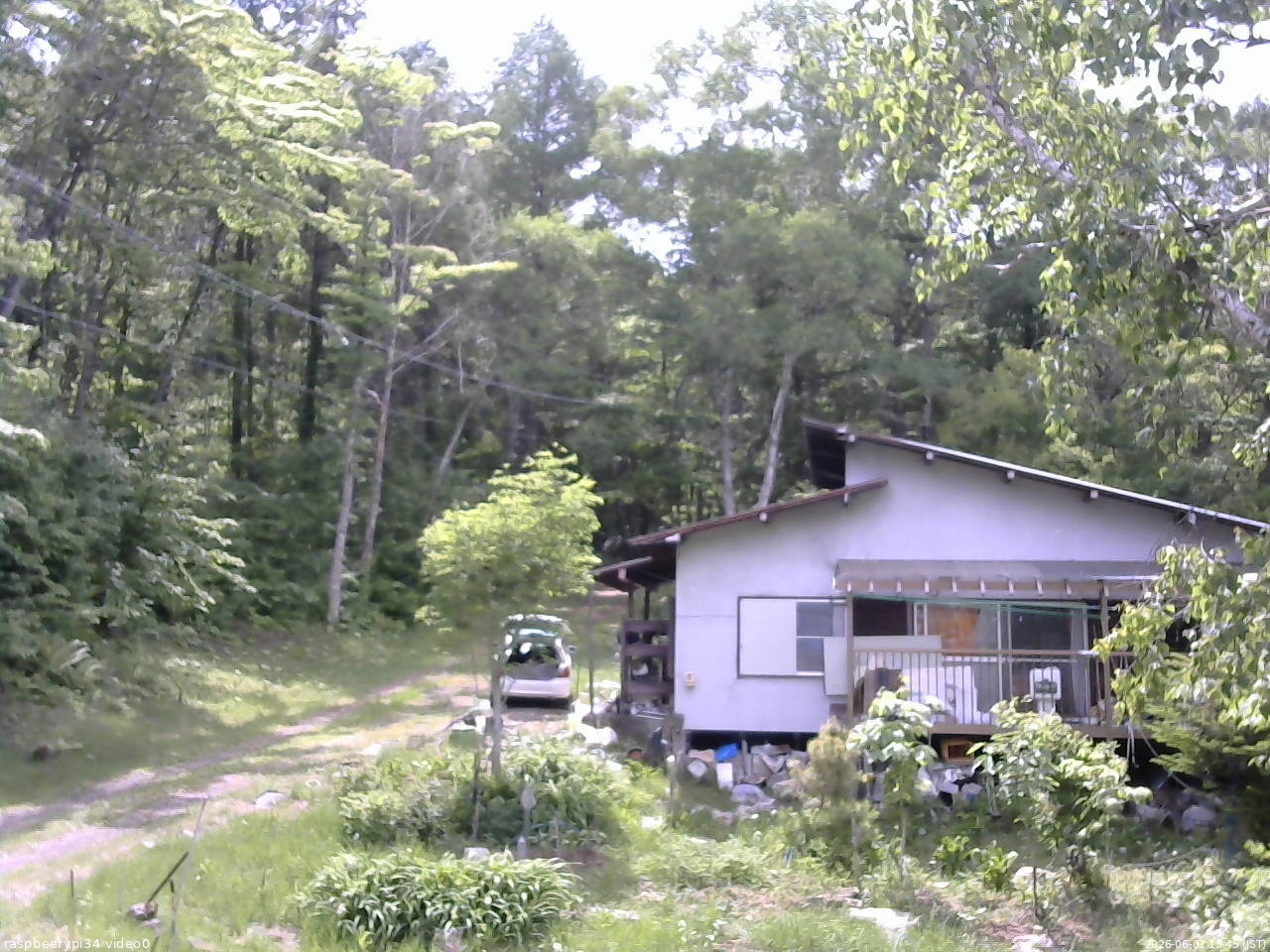長野県菅平高原 ゆたか山荘 西側(坂上) 2026/06/01 13:45