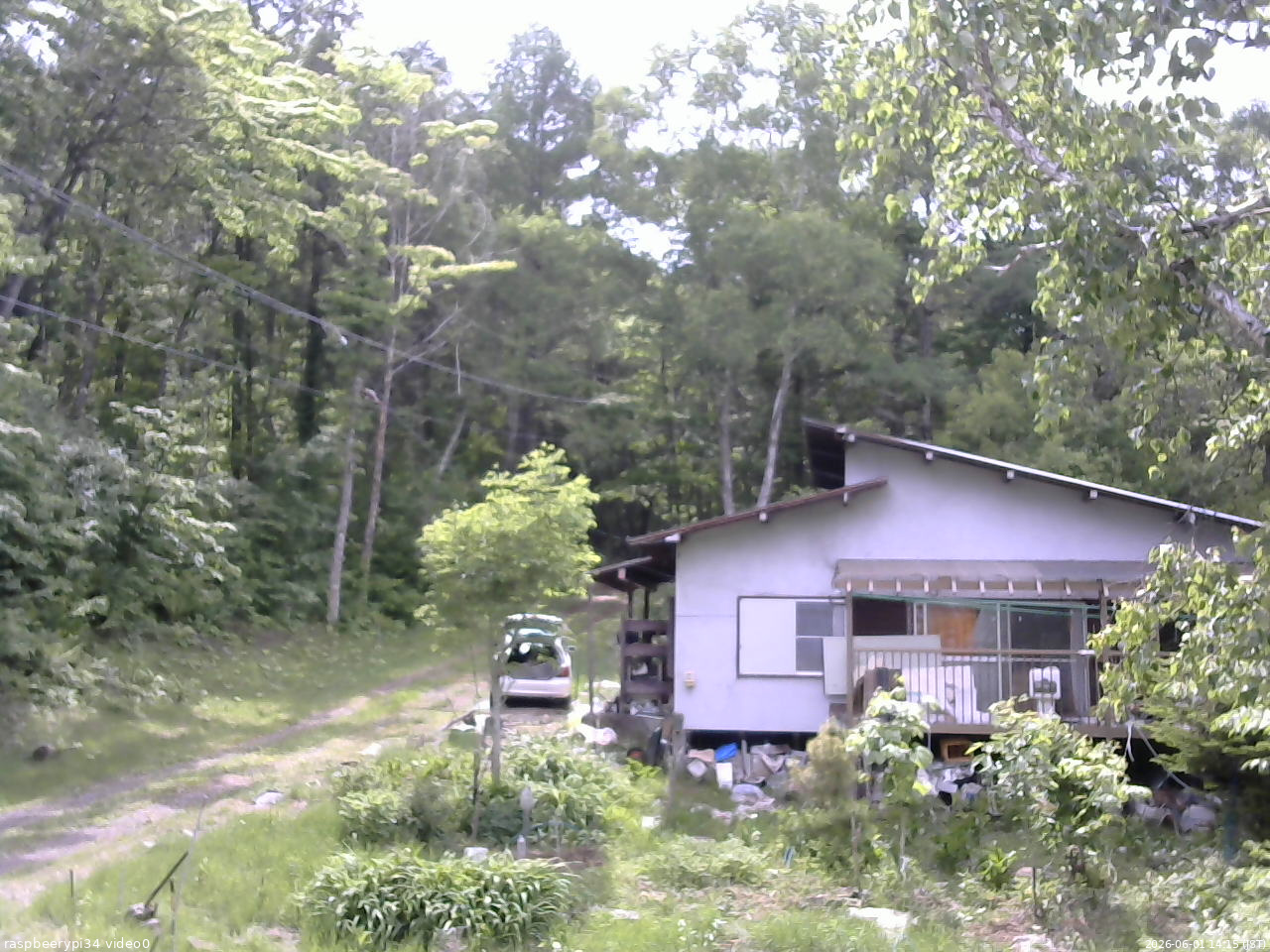 長野県菅平高原 ゆたか山荘 西側(坂上) 2026/06/01 14:15