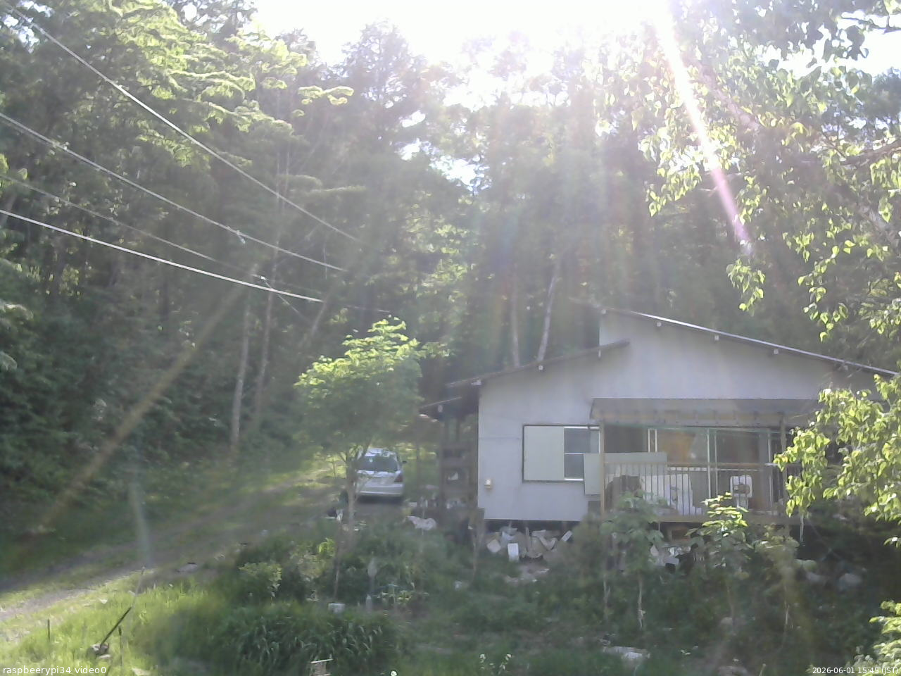 長野県菅平高原 ゆたか山荘 西側(坂上) 2026/06/01 15:45