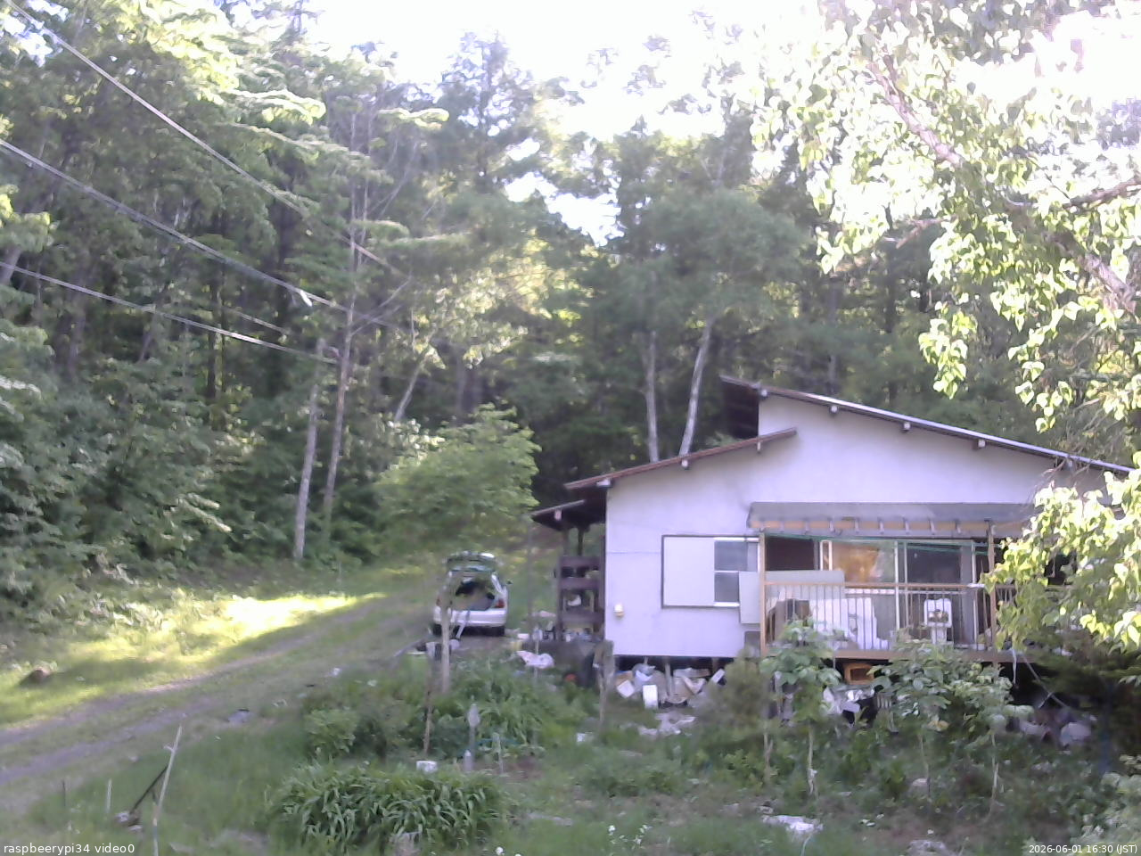 長野県菅平高原 ゆたか山荘 西側(坂上) 2026/06/01 16:30