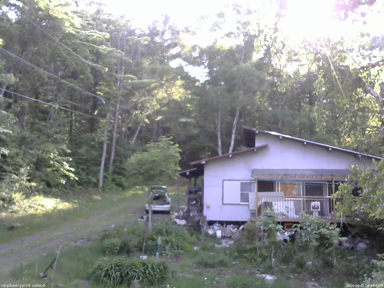 長野県菅平高原 ゆたか山荘 西側(坂上) 2026/06/01 16:45