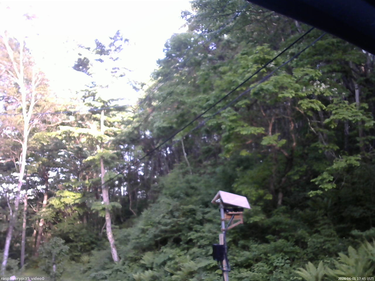 長野県菅平高原 ゆたか山荘 温度計 2026/06/01 17:45