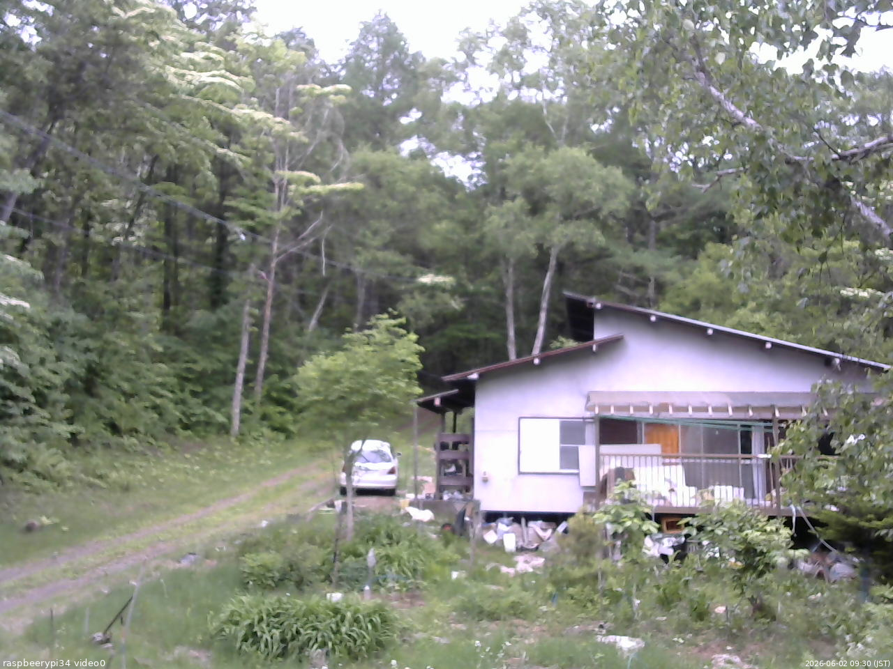 長野県菅平高原 ゆたか山荘 西側(坂上) 2026/06/02 09:30