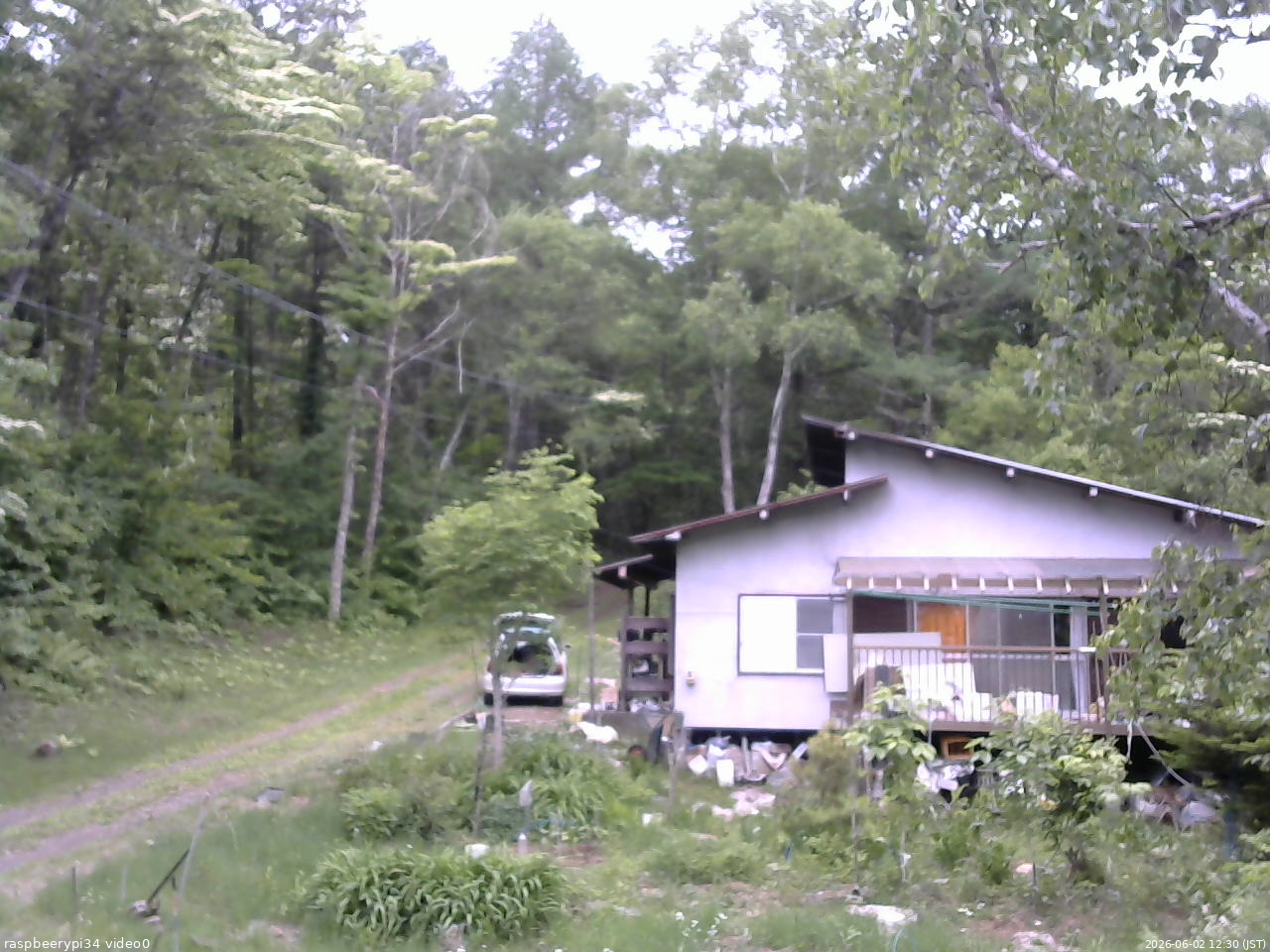 長野県菅平高原 ゆたか山荘 西側(坂上) 2026/06/02 12:30