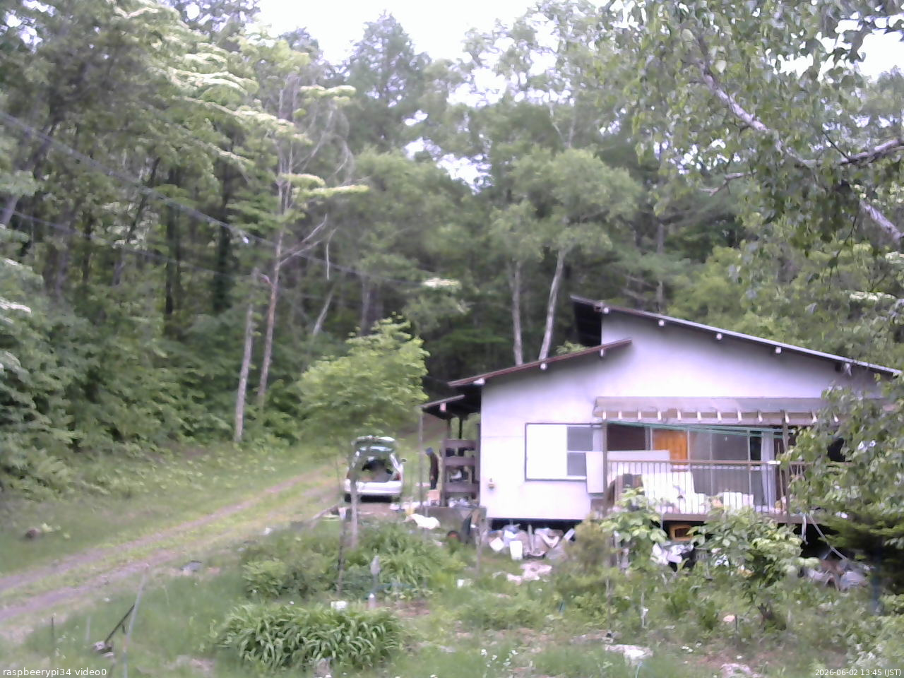長野県菅平高原 ゆたか山荘 西側(坂上) 2026/06/02 13:45