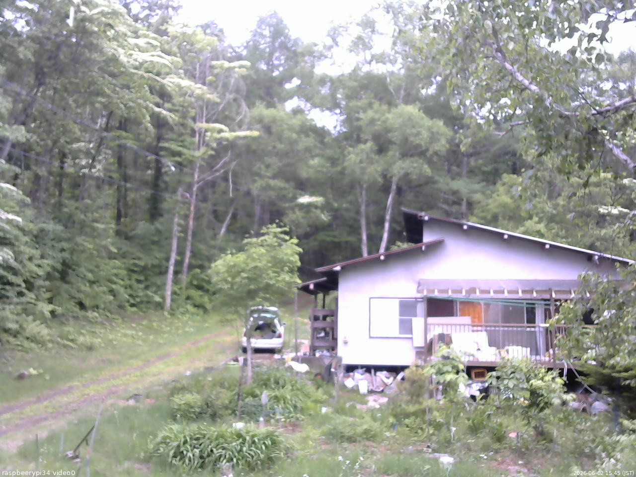 長野県菅平高原 ゆたか山荘 西側(坂上) 2026/06/02 15:45