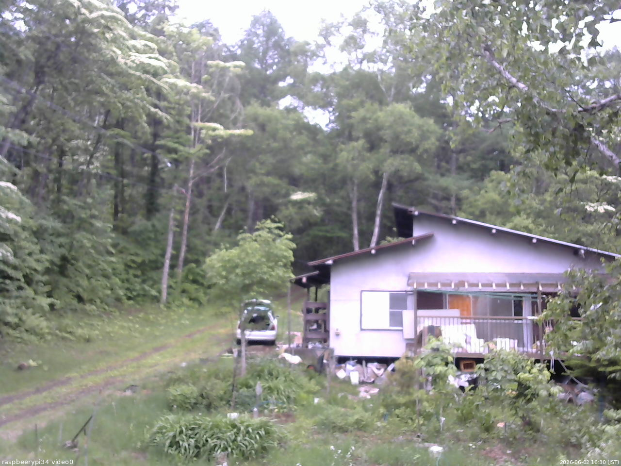 長野県菅平高原 ゆたか山荘 西側(坂上) 2026/06/02 16:30