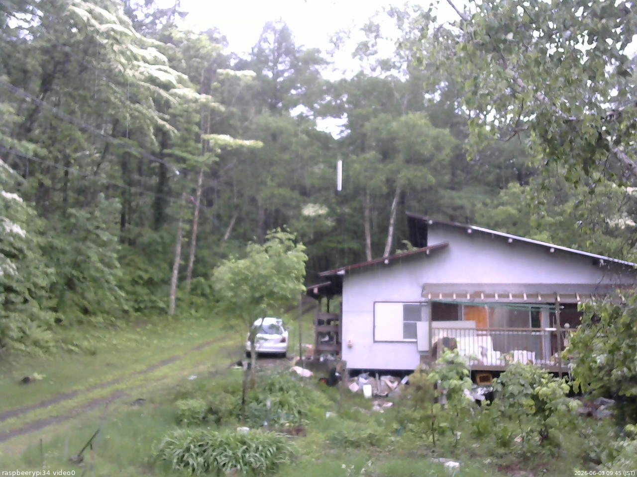 長野県菅平高原 ゆたか山荘 西側(坂上) 2026/06/03 09:45
