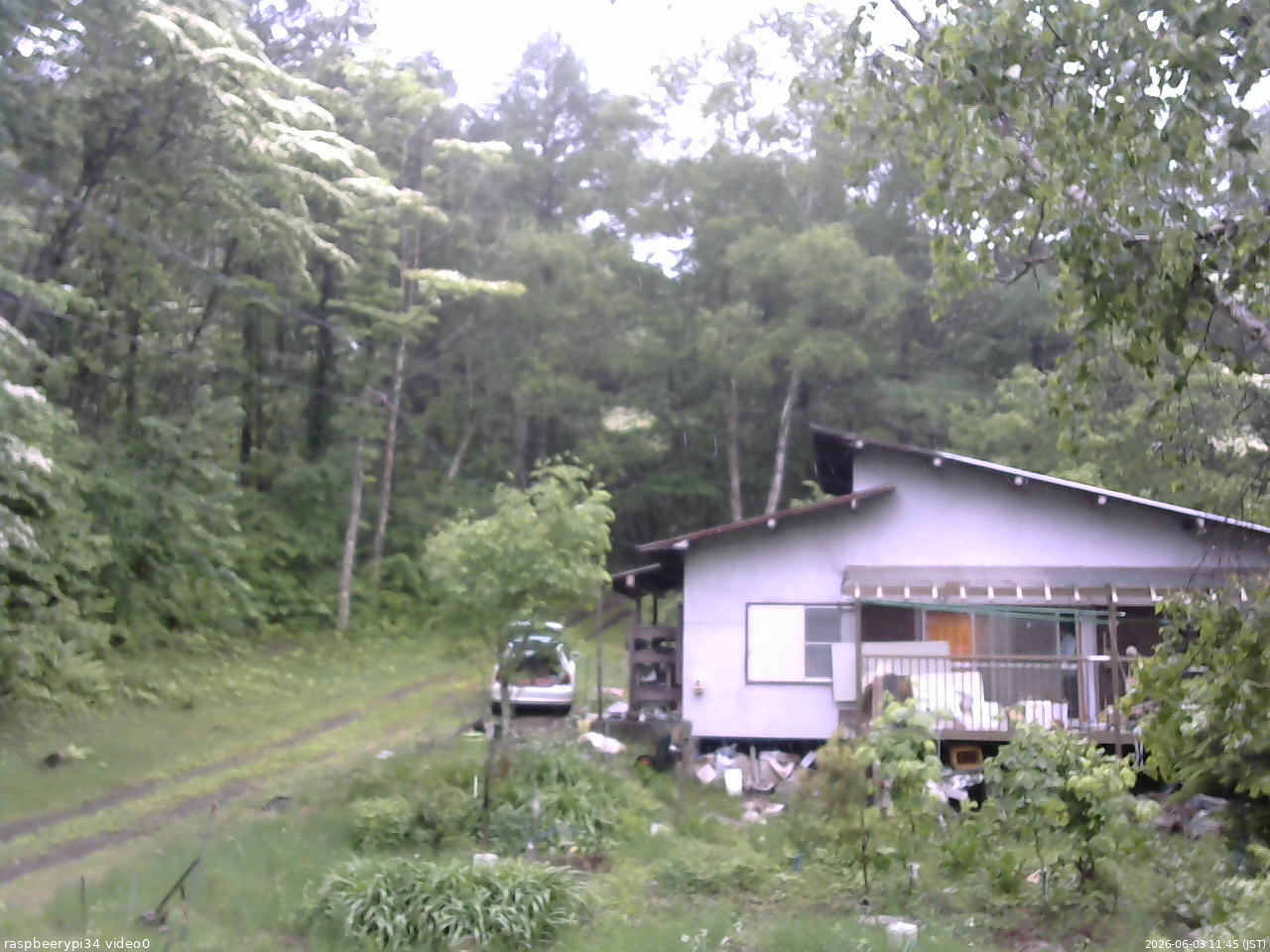 長野県菅平高原 ゆたか山荘 西側(坂上) 2026/06/03 11:45