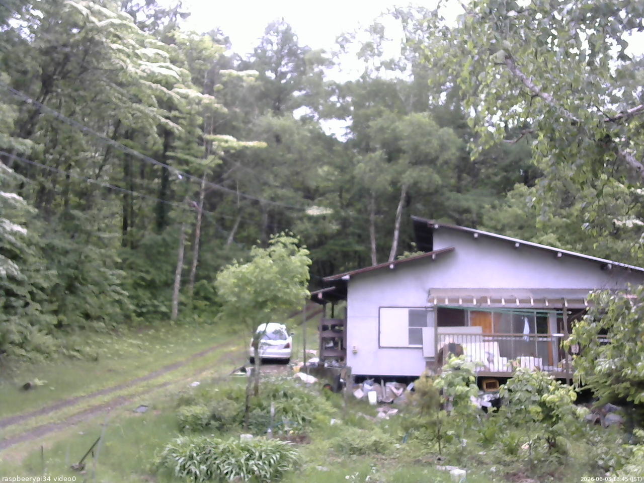 長野県菅平高原 ゆたか山荘 西側(坂上) 2026/06/03 13:45