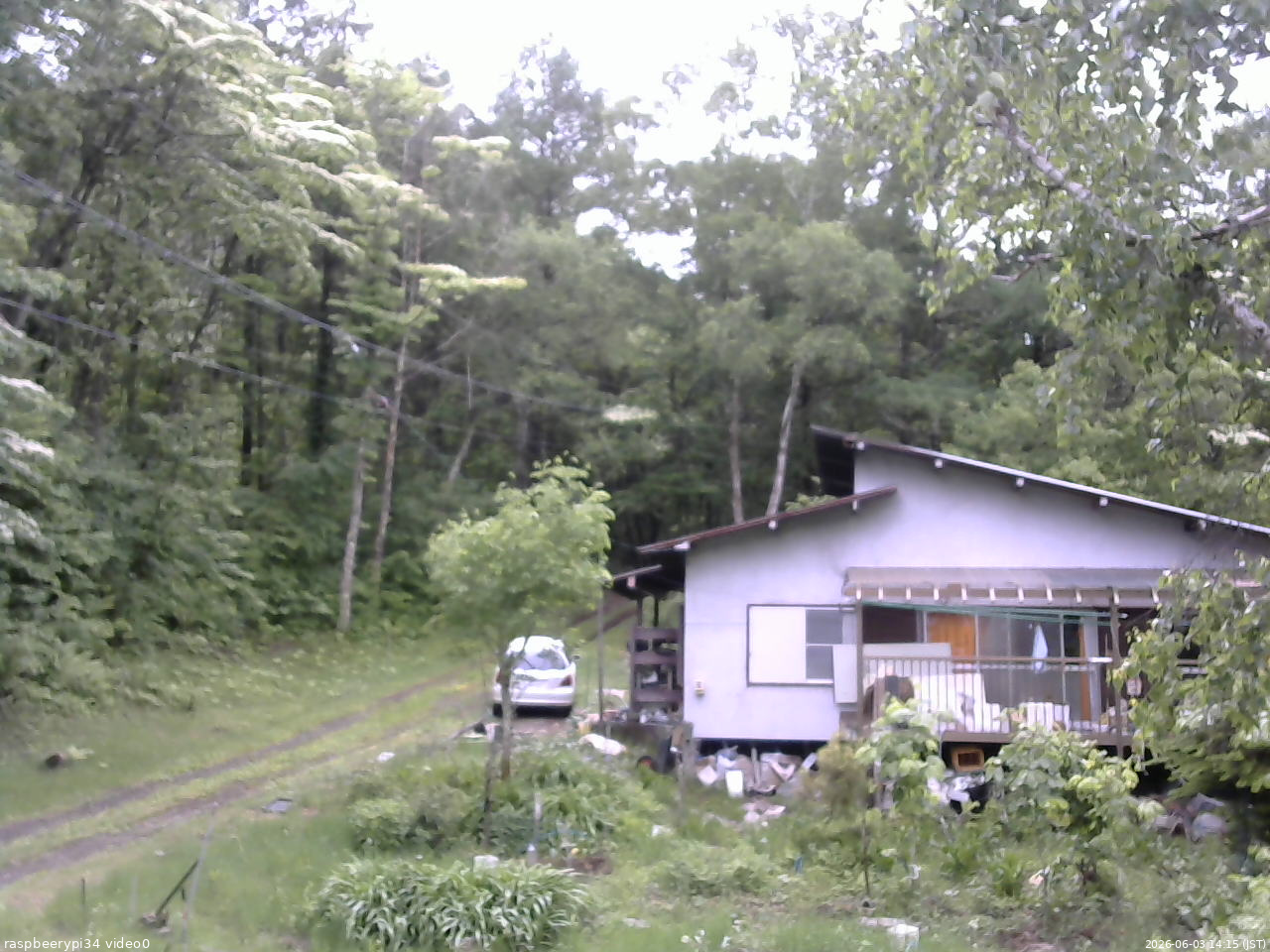 長野県菅平高原 ゆたか山荘 西側(坂上) 2026/06/03 14:15