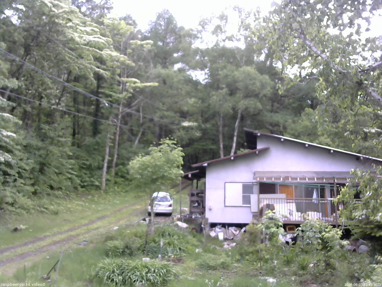 長野県菅平高原 ゆたか山荘 西側(坂上) 2026/06/03 15:45