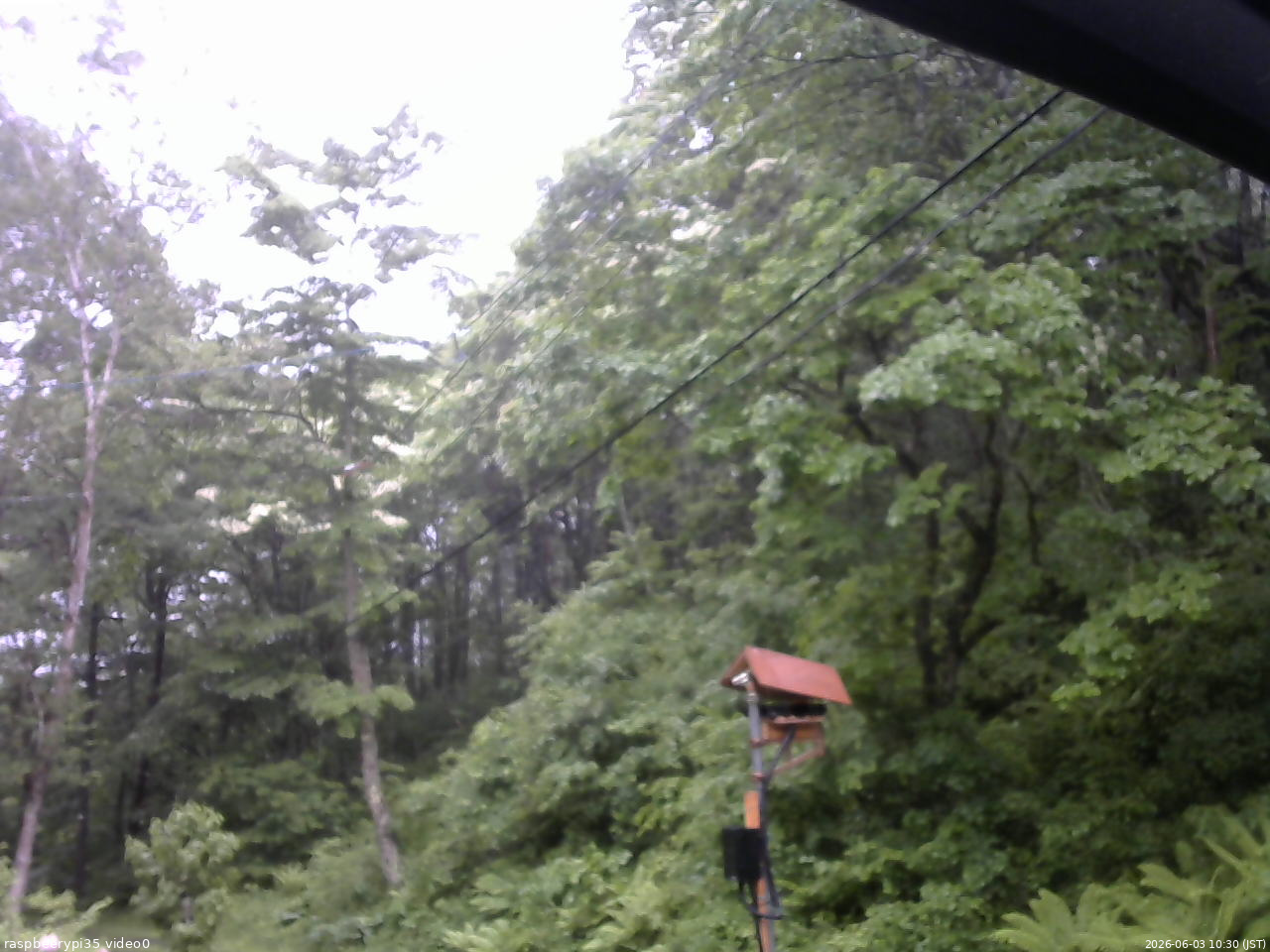 長野県菅平高原 ゆたか山荘 温度計 2026/06/03 10:30