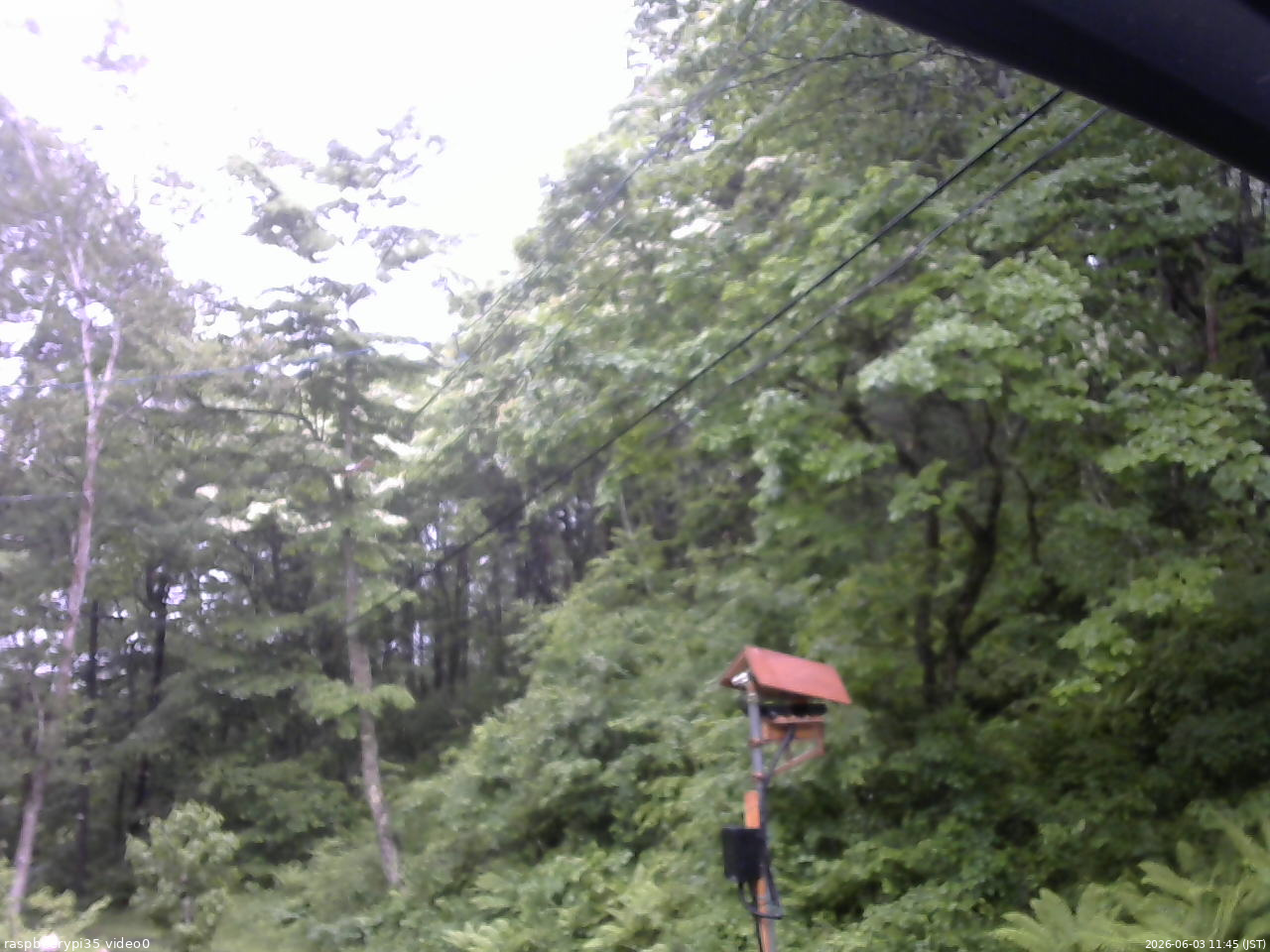 長野県菅平高原 ゆたか山荘 温度計 2026/06/03 11:45