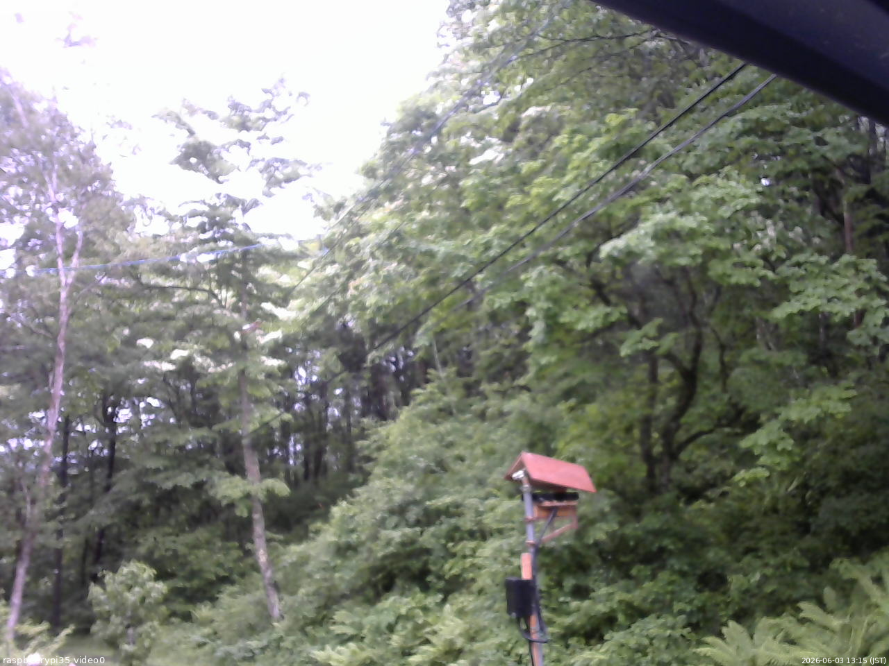 長野県菅平高原 ゆたか山荘 温度計 2026/06/03 13:15