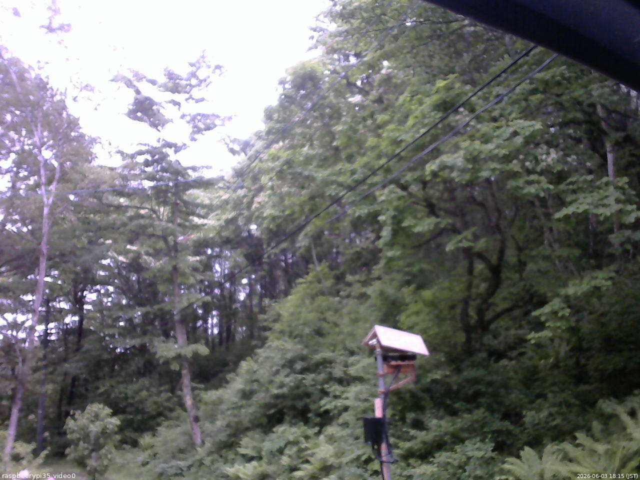 長野県菅平高原 ゆたか山荘 温度計 2026/06/03 18:15