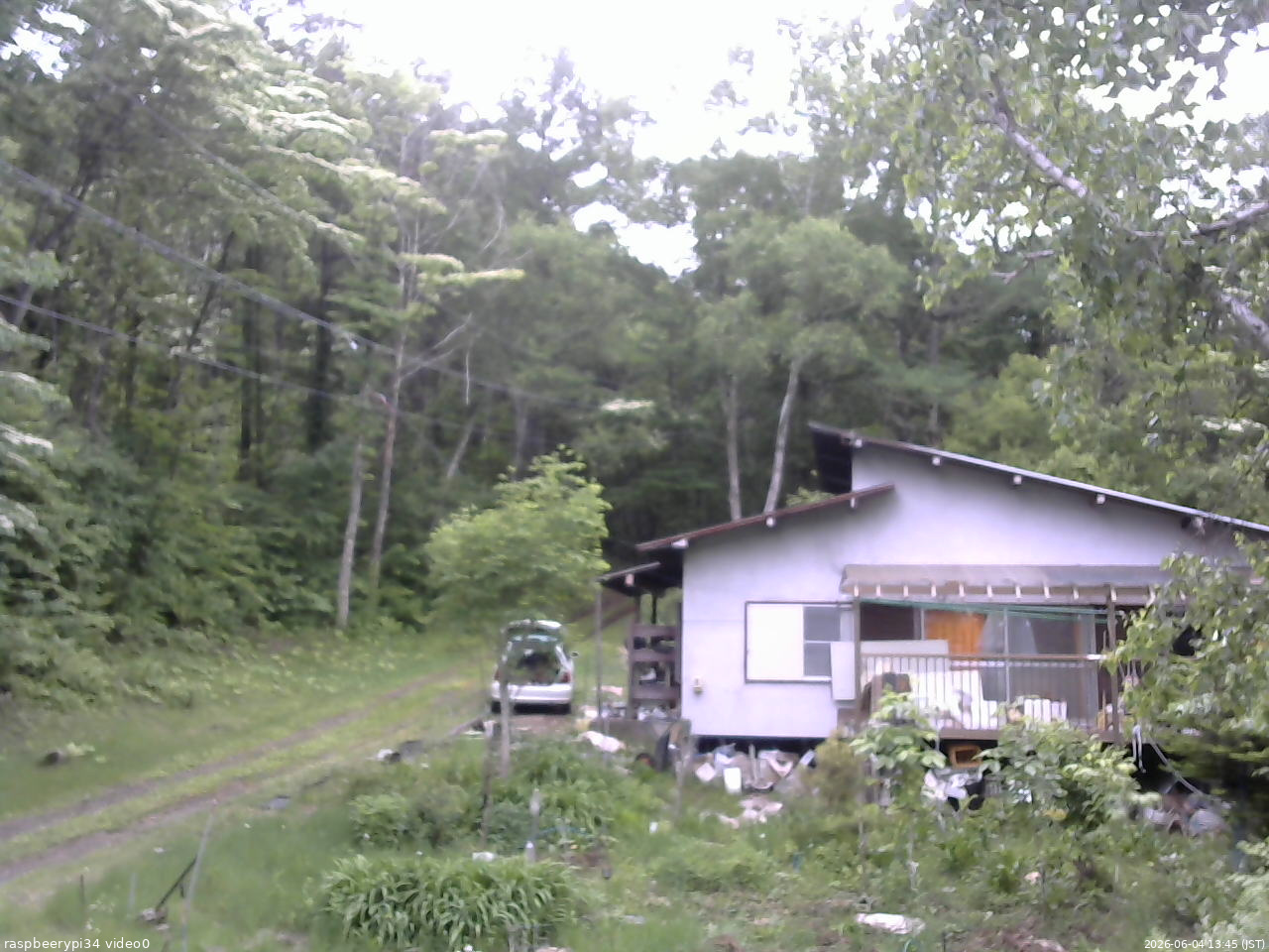 長野県菅平高原 ゆたか山荘 西側(坂上) 2026/06/04 13:45