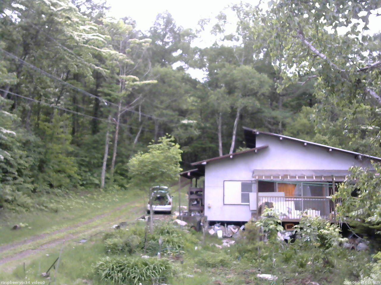 長野県菅平高原 ゆたか山荘 西側(坂上) 2026/06/04 15:15