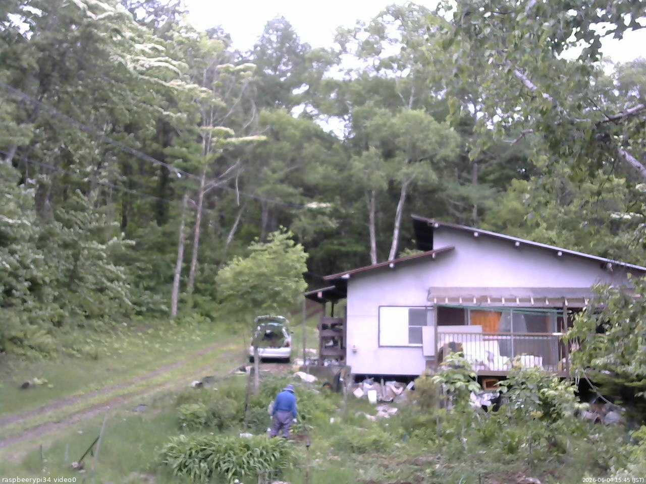 長野県菅平高原 ゆたか山荘 西側(坂上) 2026/06/04 15:45