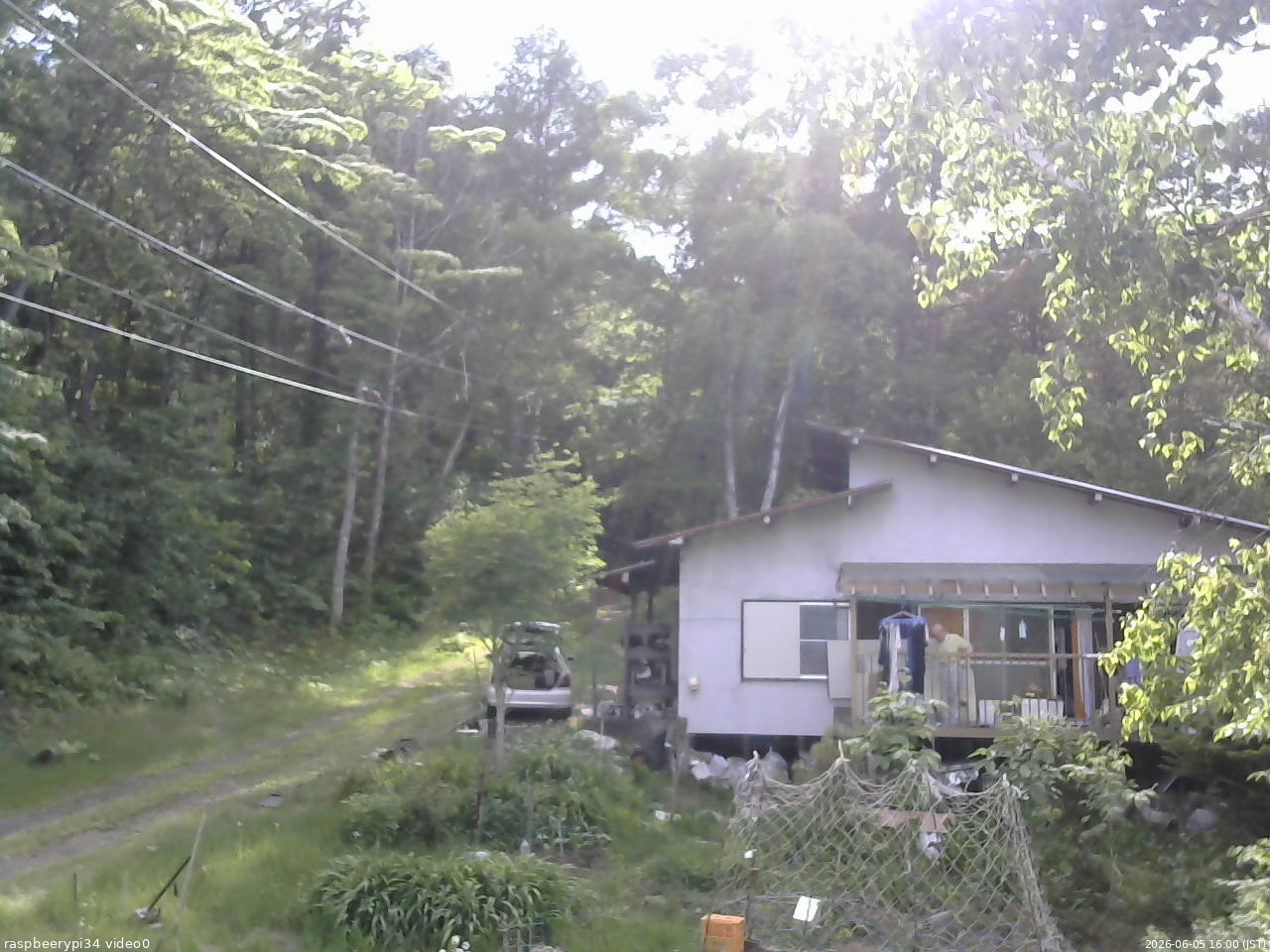長野県菅平高原 ゆたか山荘 西側(坂上) 2026/06/05 16:00