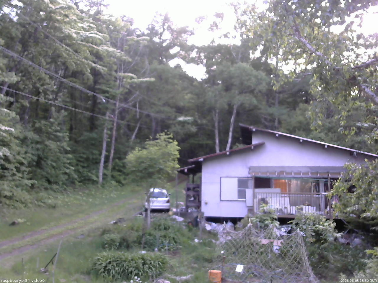 長野県菅平高原 ゆたか山荘 西側(坂上) 2026/06/05 18:30