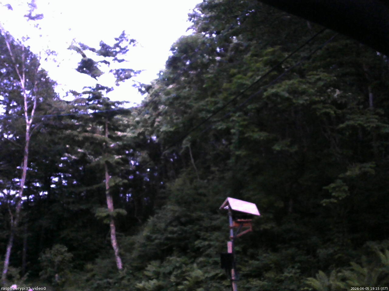 長野県菅平高原 ゆたか山荘 温度計 2026/06/05 19:15