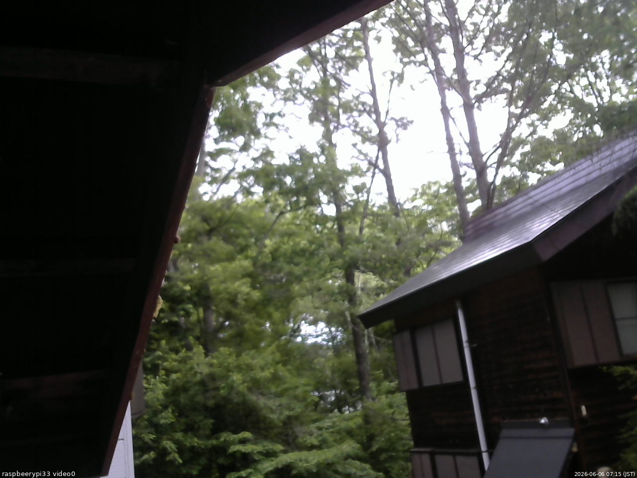 長野県菅平高原 ゆたか山荘 北側 2026/06/06 07:15
