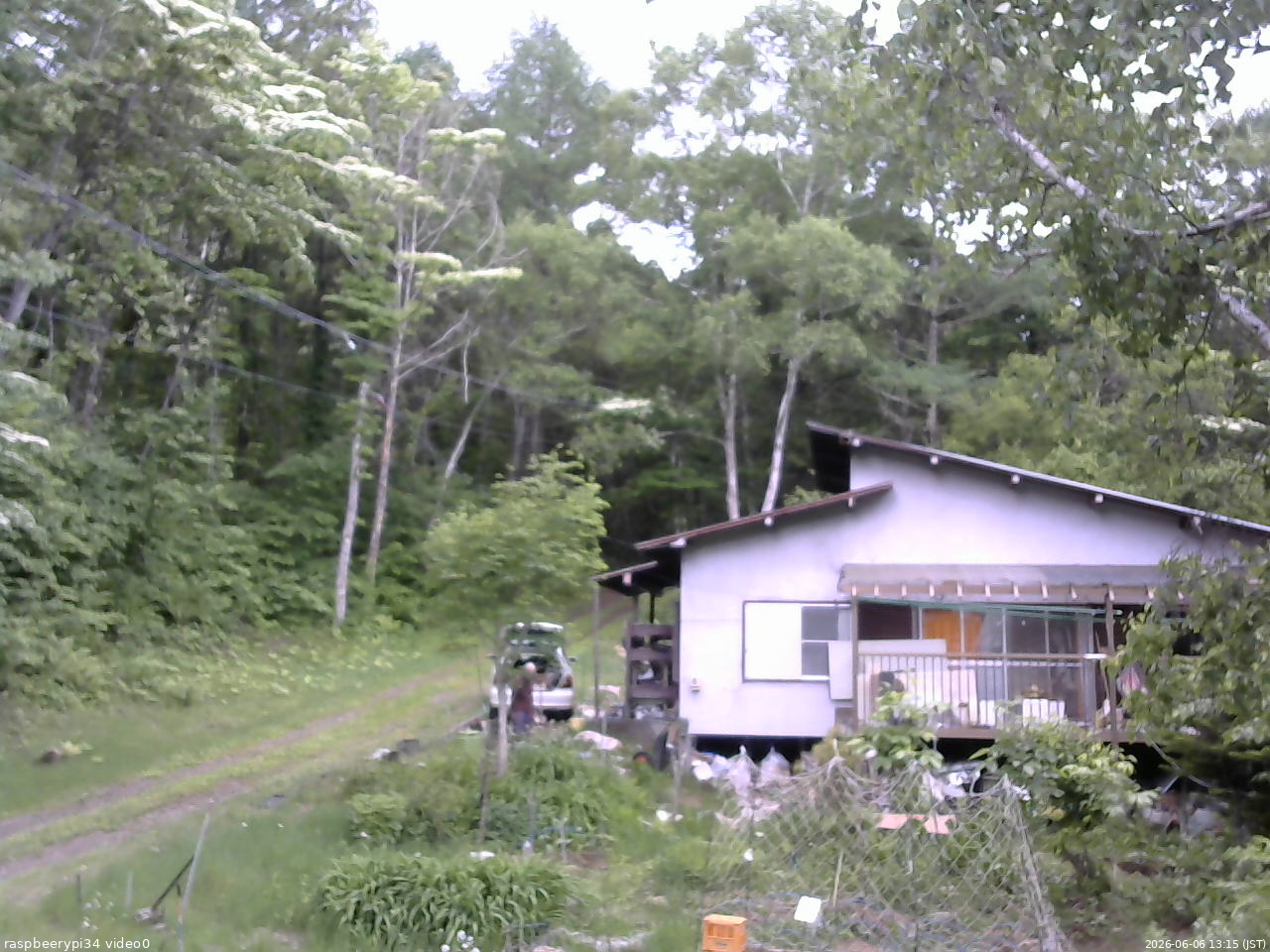 長野県菅平高原 ゆたか山荘 西側(坂上) 2026/06/06 13:15