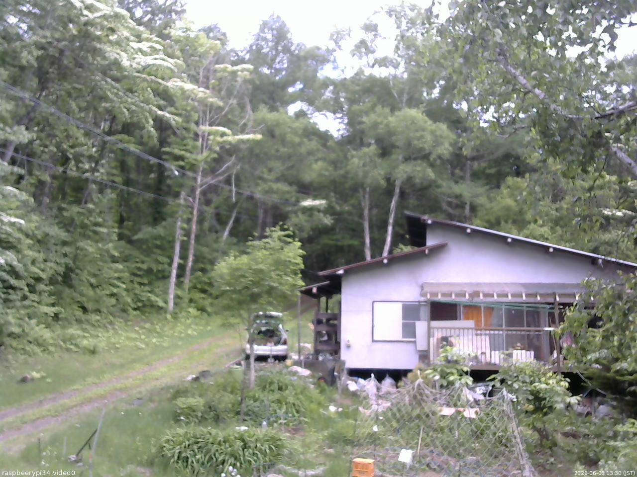 長野県菅平高原 ゆたか山荘 西側(坂上) 2026/06/06 13:30