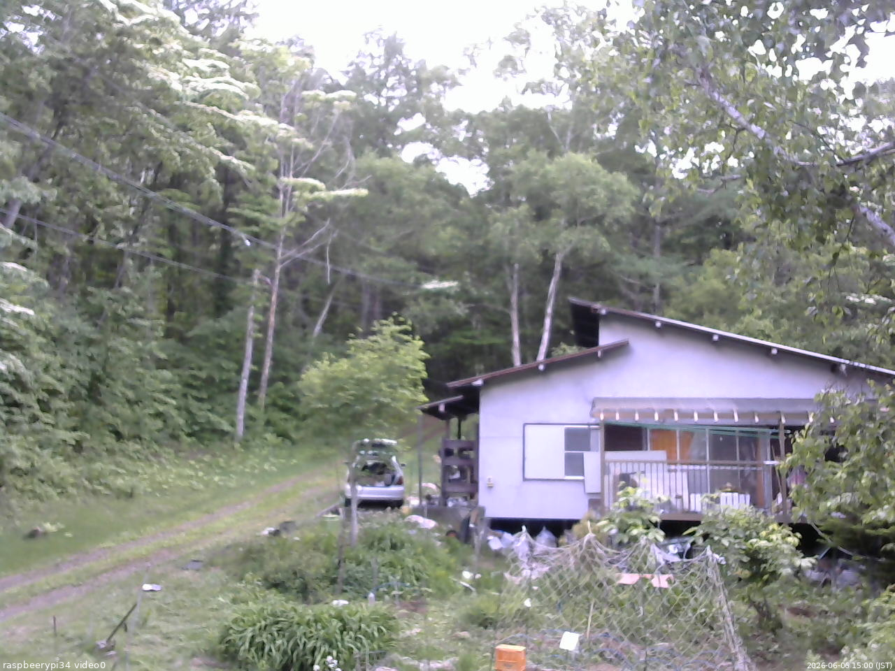 長野県菅平高原 ゆたか山荘 西側(坂上) 2026/06/06 15:00