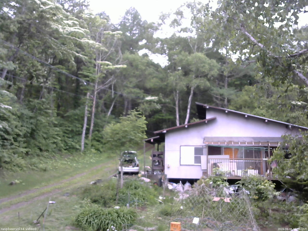 長野県菅平高原 ゆたか山荘 西側(坂上) 2026/06/06 15:45