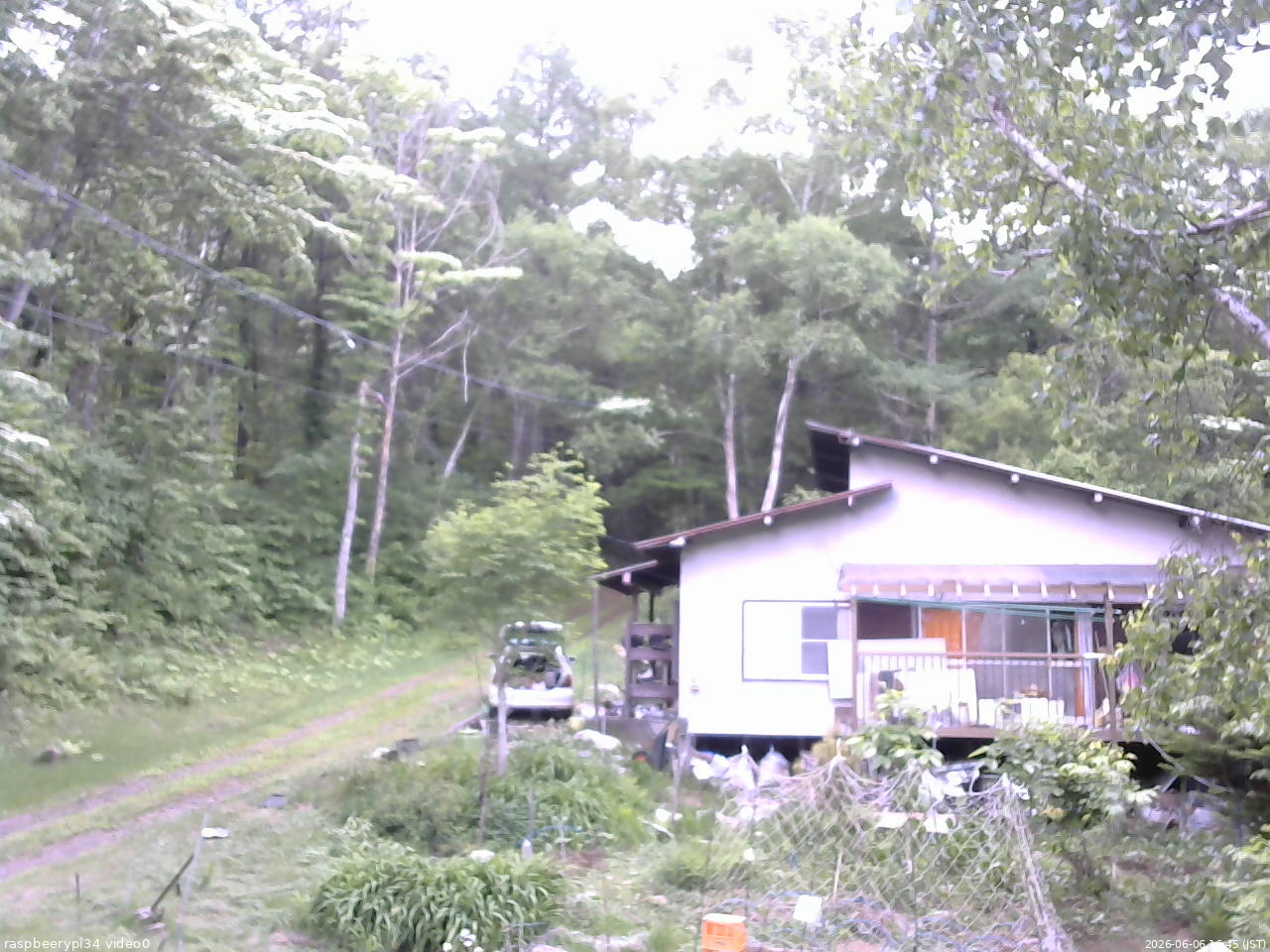 長野県菅平高原 ゆたか山荘 西側(坂上) 2026/06/06 16:45