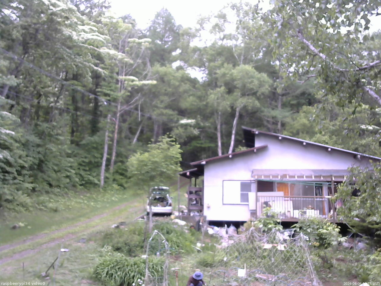 長野県菅平高原 ゆたか山荘 西側(坂上) 2026/06/06 17:15