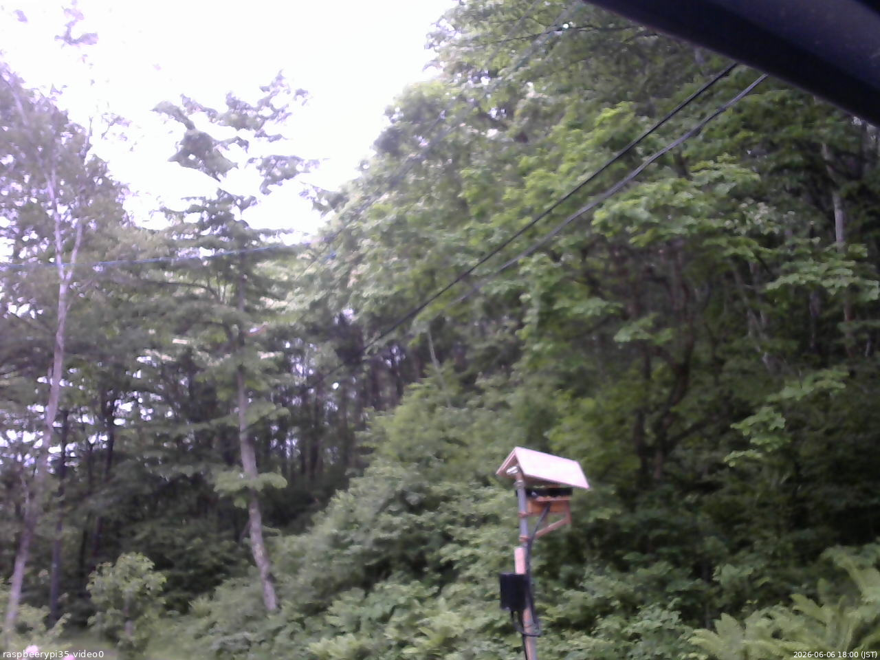 長野県菅平高原 ゆたか山荘 温度計 2026/06/06 18:00