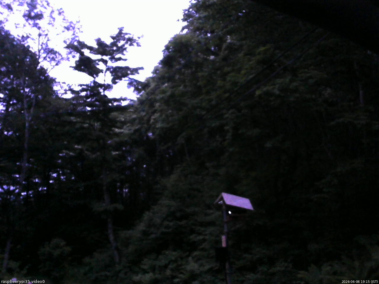 長野県菅平高原 ゆたか山荘 温度計 2026/06/06 19:15