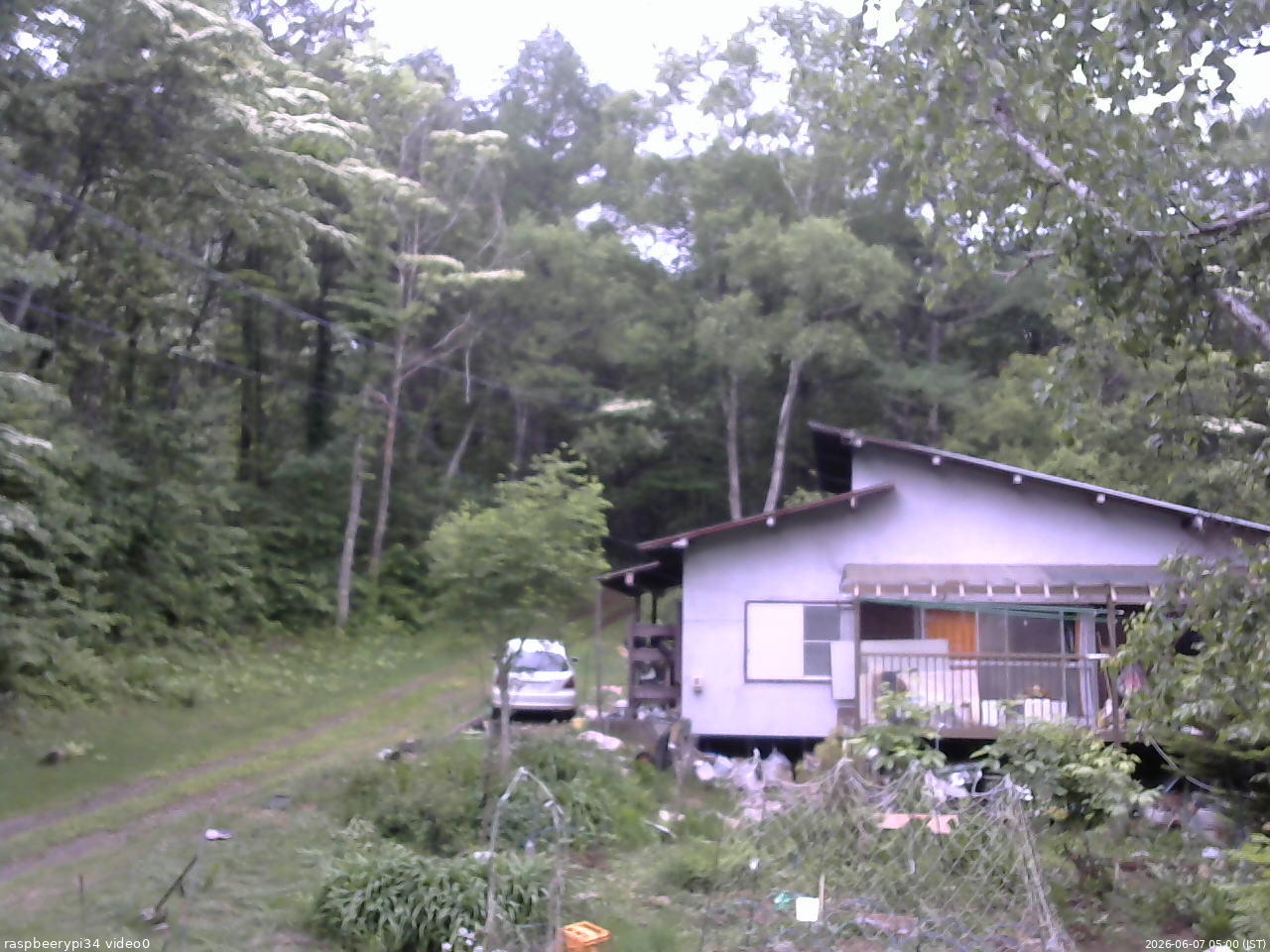 長野県菅平高原 ゆたか山荘 西側(坂上) 2026/06/07 05:00